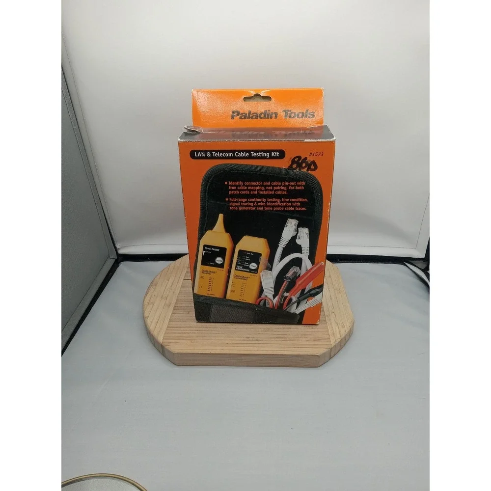 Paladin Tools 1573 Tone &‎ Probe Plus Cable Check - LAN & Telecom Cable Test Kit